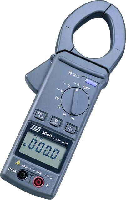 Measuring Instruments Basket. TES 3040 H 1000A AC Clamp Ammeter